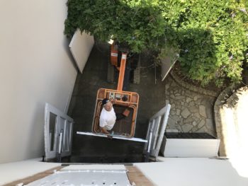 travailler sur les toits sécurité