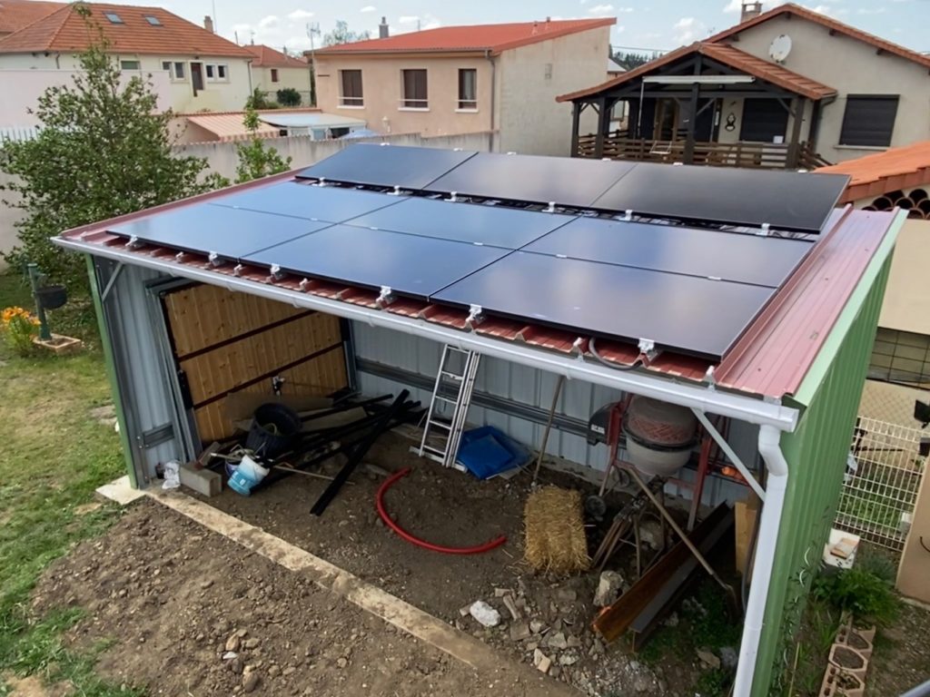 installation panneau solaire Sainte-Florine